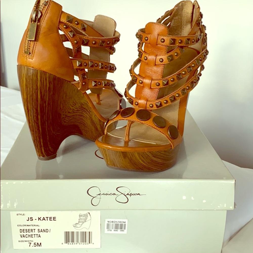 Jessica Simpson wedges